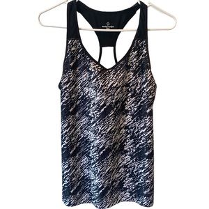 Moving Comfort Interval Running
Tank Women's Size XL Black
White Racerback